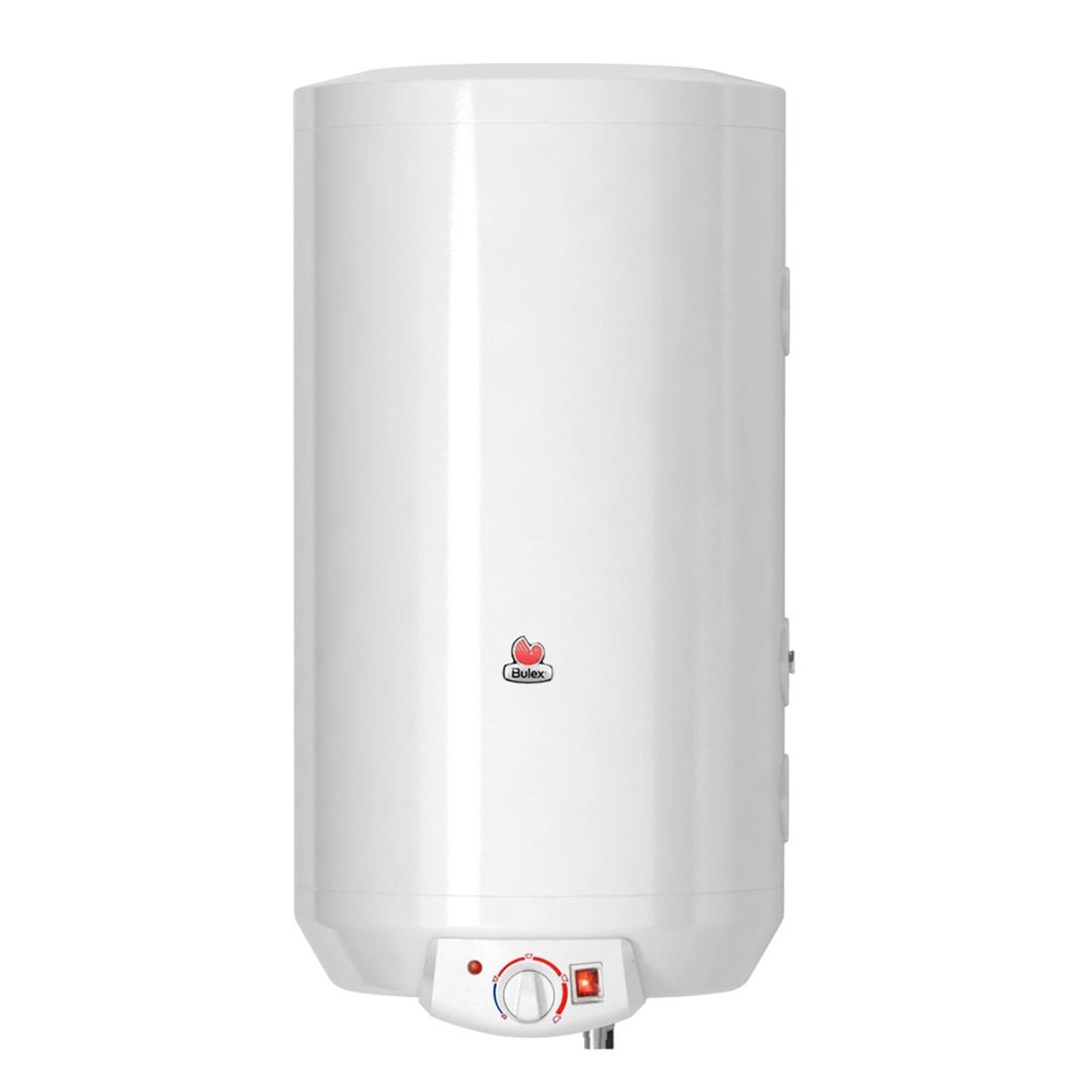Bulex cv boiler 150L elektrische weerstand (1/23) (2000 W) voorzien met een thermostaat. Sanitaire voeler of aquastaat in optie.Anti-elektrolyse mof en veiligheidsgroep niet inbegrepen. Sanitaire aansluiting 1/2